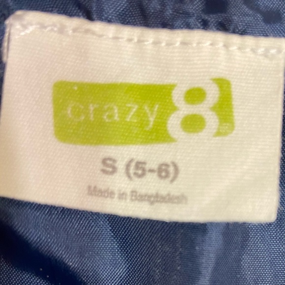 CRAZY 8 Matching Blue & White Thin Striped Vest & Slacks Boy’s Size Small (5/6) - Picture 7 of 7